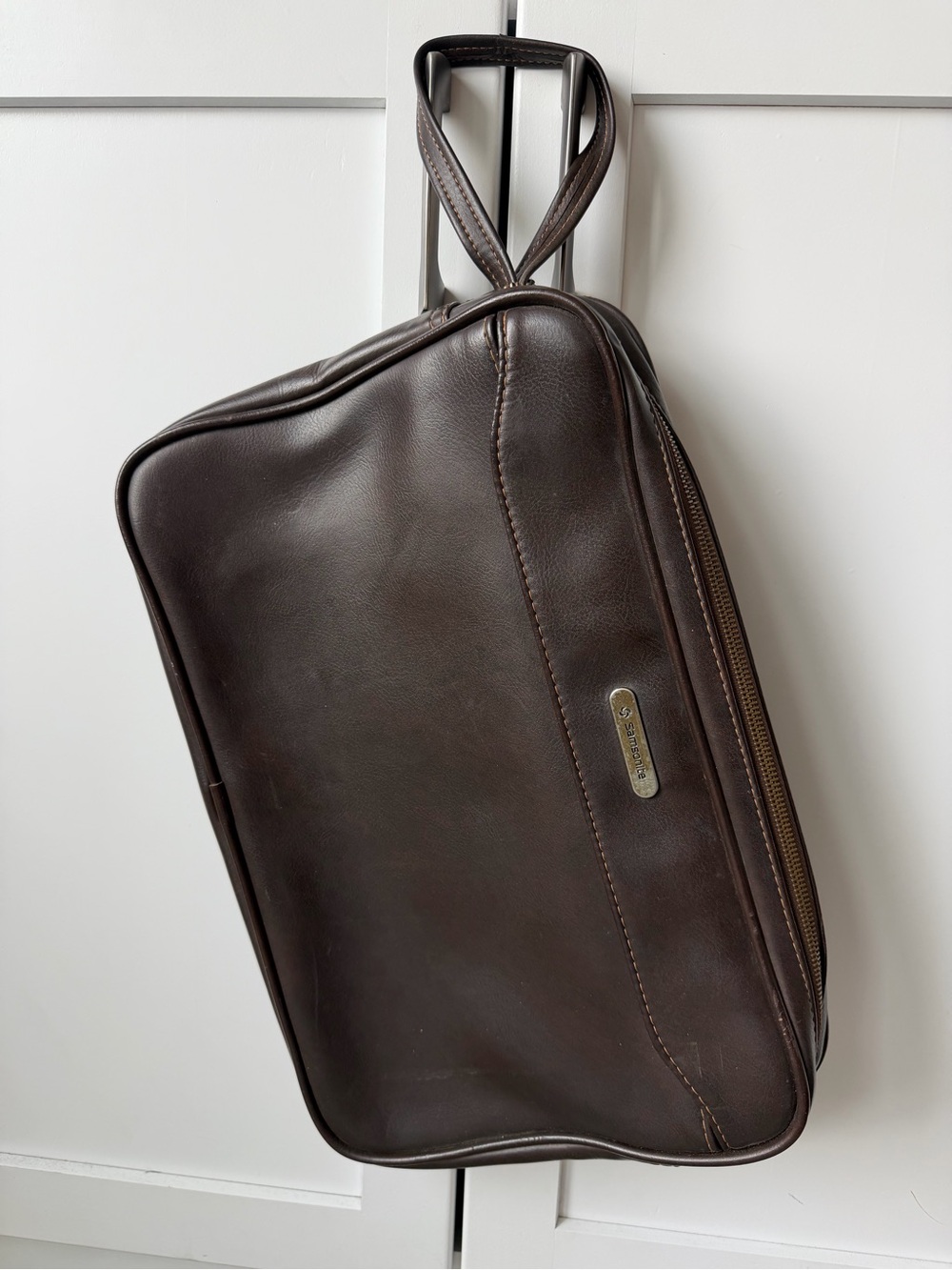 Samsonite Dark Brown Vintage Leather Portfolio